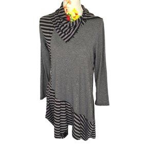 Clarity Striped Dress Sz M